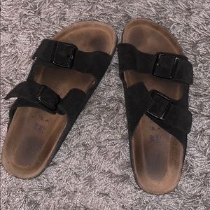 BLACK SUEDE ARIZONA BIRKENSTOCKS